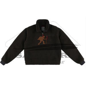 Chaqueta de lana Chaquetas de hombre Algodón Shearling Peso pesado Cierre de cremallera Invierno Cálido Diseñador Prendas de abrigo Abrigo - Product Image 1