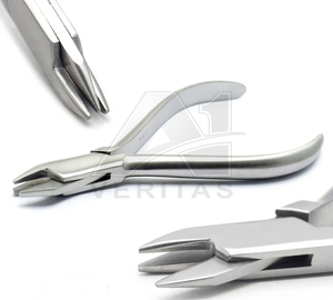Hot Selling Aderers Three-Jaw Wires Bending Dental Instruments 3 Prong Orthodontics Pliers A-1 VERITAS Stainless Steel Manual - Product Image 6