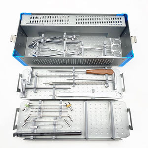 Kit de Instrumentos para Fracturas Mini Fragment, 56 Piezas/Juego, Acero Inoxidable, Juego de Instalación de Fracturas Pequeñas, Instrumentos Ortopédicos Veterinarios - Product Image 6