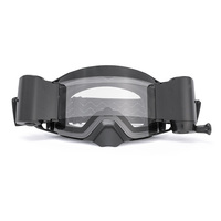 Lunettes de moto MX de haute qualité, lunettes de moto personnalisées, lunettes à déchirures, motocross