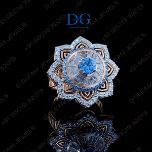 Moissanita de 5 Quilates, Corte Redondo, Engaste de Puntas, Oro Amarillo de 14K, Certificado IGI, Joyería Fina Étnica, Regalo para Boda, Compromiso, Fiesta, Aniversario - Product Image 6