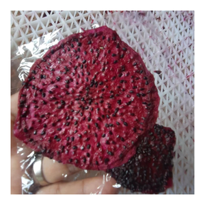 Tranches douces déshydratées Pitaya rouge fruit du dragon tropical Snack Air Dry Chewy sans sucre ajouté en vrac et approvisionnement OEM - Product Image 3