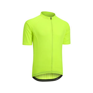 Maillot de cyclisme unisexe respirant, grande taille, couleur unie, couleurs personnalisables, fabriqué en usine, dernier design - Product Image 2