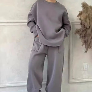 Survêtement pour homme de haute qualité 100% personnalisé avec logo, pantalon de survêtement en molleton technique lourd de 500 g/m² et sweat-shirt chaud pour l'hiver - Product Image 1