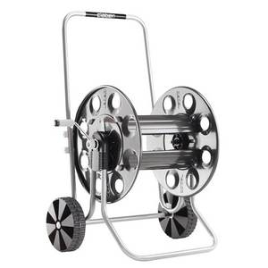 Metalgemini GARDENLIFE 8894 Manual <b>Hose</b> <b>Reel</b> Trolley <b>Without</b> <b>Hose</b> 130 m Capacity 1/2" Diameter Irrigation Garden <b>Hoses</b> & <b>Reels</b> - Product Image 1