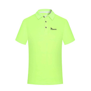 Plain Custom 100% Polyester <b>Blend</b> Casual for Polo Shirt Custom Printed Solid High Quality Short Sleeve Knitted Dark Technique - Product Image 6