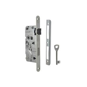 Serrure à mortaise LOB YETI 72/50, BB droite, galvanisée blanche avec plaque de frappe, boîte de 70mm - Product Image 1