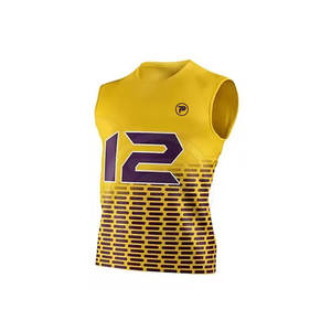 Nuevo diseño 7 en 7 Ropa deportiva para hombres Bajo MOQ Venta en línea Uniforme transpirable al aire libre con mangas cortas y características de talla grande - Product Image 2