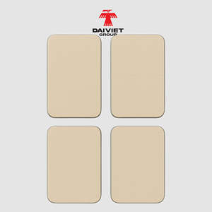 Panel decorativo de carbón de bambú de PVC, borde liso, ignífugo para salas de estar, densidad de 17mm, 0,55g/cm3, 1220x2440mm - Product Image 4