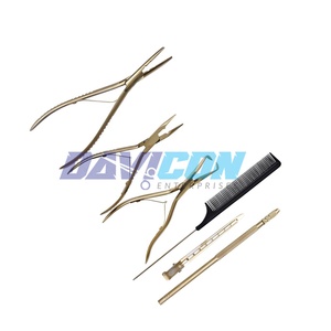 Conjunto de herramientas de extensión de cabello personalizadas de acero inoxidable, juego básico de 6 piezas, herramientas de extensión de cabello - Product Image 6