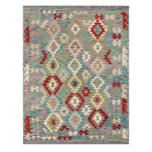 พรมอิมาโกะ ไมมาณา อัฟกานิสถาน คิลิม ขนาด 196 x 150 ซม. ชุดพรมปูพื้น - Product Image 1