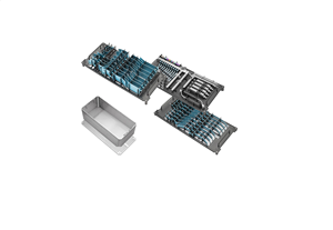 ชุดถาดฆ่าเชื้ออุปกรณ์ผ่าตัดแบบโมดูลาร์ระดับสูง กำหนดแนวทางการใช้งานของเครื่องมือผ่าตัด - Product Image 2