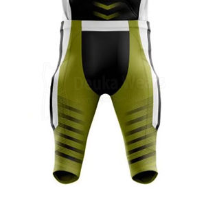 Uniformes de Fútbol Americano Profesionales de Tela de Poliéster y Elastano, Nombre/Número Personalizados, Sublimados, Protección UV - Product Image 6