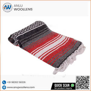 ผ้าห่มฟอลซ่าสีม่วงแบบสั่งทำวัสดุผ้าฟลีซจากผู้ผลิตอินเดียสำหรับฤดูใบไม้ร่วง - Product Image 3