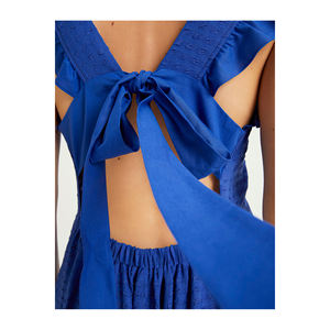 BGN ชุดเดรสแม็กซี่เดรสแต่งระบายแบบคอร์เซ็ต - Product Image 6