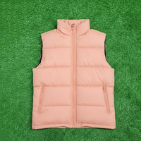 Chaleco Acolchado de Último Diseño a Precio de Mayoreo, MOQ Bajo, Chaleco Acolchado sin Mangas para Hombre, Chaleco Acolchado con Logotipo Personalizado Impreso en Venta