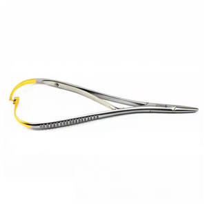 ปากีสถานที่ใส่เข็มขนาดเล็กพร้อมที่จับสแตนเลสที่ใส่หลอดเลือดเครื่องมือผ่าตัด - Product Image 2