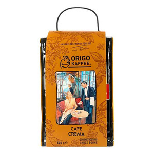 Café Crema Grains de café Origo Kaffee 1kg Arôme allemand rôti de qualité supérieure Parfait pour les machines à café et le brassage à domicile - Product Image 1