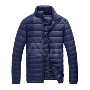 Chaqueta Acolchada para Hombre, Cómoda para Uso en Exteriores, Cuello Alto, Ecológica, Transpirable, Ropa de Invierno de Moda, Alta Calidad - Product Image 1