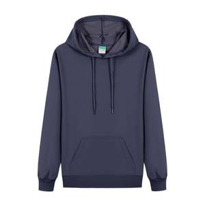 Sudadera con capucha de felpa francesa para mujer de gran tamaño lisa en blanco 100% algodón con logotipo personalizado OEM al por mayor - Product Image 1