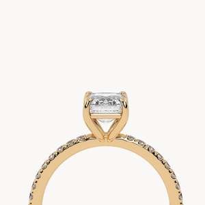 Anillo de Compromiso Henri Pav con Diamante - Product Image 4