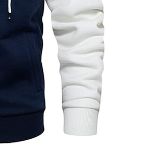 OEM Vente en gros Puls Sweats à capuche pour hommes Full Zip Up Custom Print Logo Stripes Hoodie pour homme et femme - Product Image 4