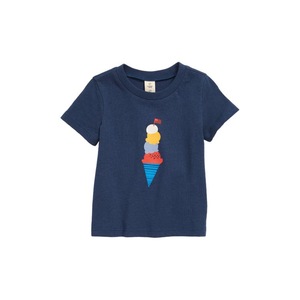 Maglietta grafica Tucker + Tate Summer Treat in denim blu navy, taglia 9M, per neonati, presso Nordstrom - Product Image 1
