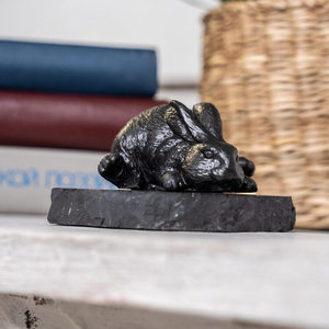 Figura de conejo de shungita - Product Image 4