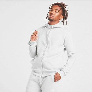 Survêtement d'hiver pour homme de qualité supérieure, 100% coton molletonné, streetwear, nouveau design tendance, uni, teinture unie, logo OEM personnalisé - Product Image 2
