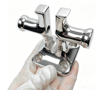 Bouée d'amarrage marine simple en acier inoxydable 316 pour yacht, quai et pont de bateau, quincaillerie
