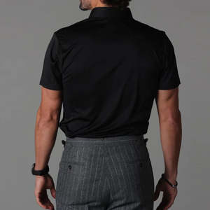 เสื้อโปโลชาย คุณภาพเยี่ยม ปี 2026 ผลิตจากผ้าฝ้ายผสมโพลีเอสเตอร์ ระบายอากาศได้ดี แห้งเร็ว รับออกแบบลายเสื้อ - Product Image 2