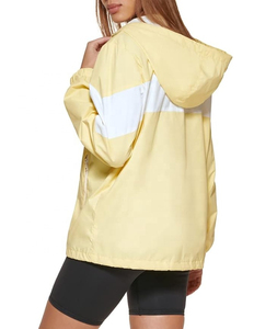 Chaquetas Cortavientos Deportivas de Punto Transpirables con Cremallera, Diseño Personalizado al por Mayor, para Mujer, Color y Logotipo Personalizables - Product Image 6