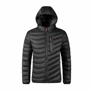 Chaqueta Acolchada Ligera con Capucha y Logotipo Frontal, Impermeable, Transpirable, con Aislamiento, Ropa de Abrigo de Invierno para Exportación y Comercio al por Mayor - Product Image 6