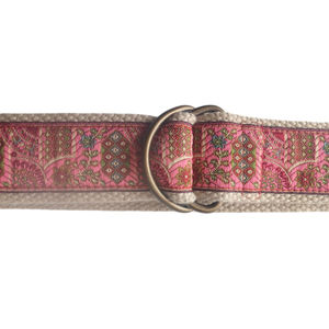 2025 KVR Jacquard Design Cinturones de moda para mujeres Cinturón de servicio con hebilla de anillo doble D - Product Image 6