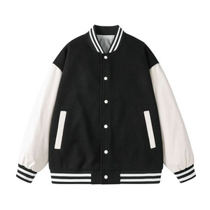 Hip Hop Style Varsity <b>Jacket</b> Plus Size High Street Windbreaker <b>Men</b> Women Spring Autumn Winter <b>Thin</b> Sheep Reversible Quick Dry - Product Image 1