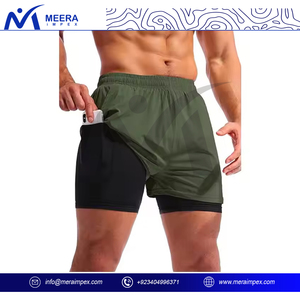 Short pour homme Séchage rapide Respirant Confortable Sportswear Short d'été pour la course, l'entraînement, l'entraînement, les voyages et la mode décontractée - Product Image 4
