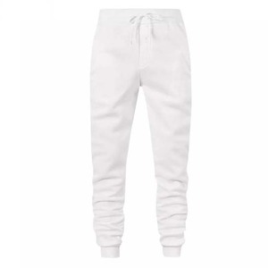 Survêtement d'hiver personnalisé brodé pour homme, de haute qualité, à capuche, respirant, en molleton de coton, couleur blanche - Product Image 3