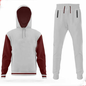 Trajes Deportivos Sólidos de Algodón 100% de Alta Calidad de Pakistán con Sudaderas y Pantalones Sublimados, Diseño Ecológico Personalizado - Product Image 1