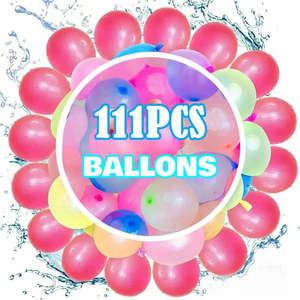 Lote de 111 o 333 Globos de Agua Reutilizables de Látex, Juguetes para Exteriores para Uso Promocional - Product Image 3