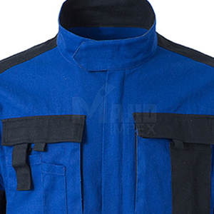 ชุดทำงานผ้าฝ้าย ชุดป้องกันความปลอดภัย ชุดยูนิฟอร์มแบบสั่งตัด ชุดทำงาน - Product Image 5