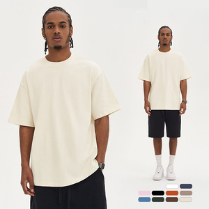 NOUVEAU Pull tricoté 100 % coton épais, teint en fil, écologique, anti-plis, coupe oversize à épaules tombantes, style streetwear pour homme, haute qualité - Product Image 1