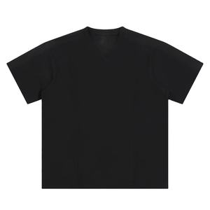 Camiseta Casual Holgada de Alta Calidad, 100% Algodón, Peso Pesado 250gsm, Talla Grande, con Logotipo Personalizado, MOQ Bajo, para Universidad o Colegio - Product Image 1