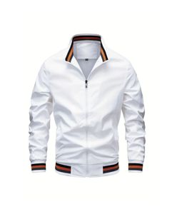 High Quality Letterman Versity <b>Jackets</b> White Versity Winter Wear <b>Smart</b> and Stylish <b>Men's</b> Versity <b>Jacket</b> by Boomletcorp. - Product Image 1