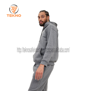 Wholesale New Fashion <b>Men</b> Autumn Winter Hoodies Street Long Sleeve Loose Solid Color Casual Fleece <b>Tops</b> White Hoodies <b>Thermal</b> - Product Image 4