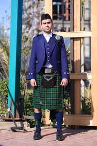 Vente en gros 100% pur acrylique Macgregor kilt hommes traditionnel écossais mouvement amical coupe ergonomique facile à laver Highland Wear - Product Image 6