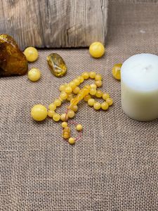 PARFAIT TASBIH ROSAIRE MUSULMAN EID CADEAUX OUTIL DE PRIÈRE LUKS Perle de prière Ambre Misbah33 Perles Homme Musulman Chapelet Islamique Eid Tesbih - Product Image 6