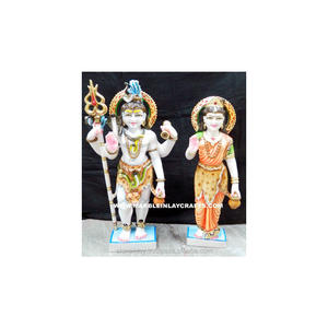 Estatua de mármol de Shiva Parvati - Product Image 1