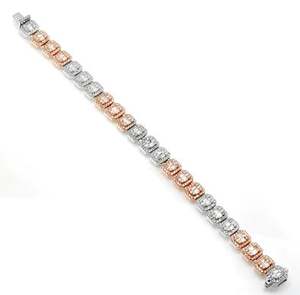 Pulsera de Moissanita VVS1 con Cuentas, Plata de Ley 925, Joyería de Lujo Romántica con Efecto Hielo, Pasa Prueba de Diamante, Moda - Product Image 3