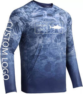 เสื้อตกปลากันแดดกันแดดกันแดดใส่ได้พอดีกันน้ำแห้งเร็วเสื้อฮู้ดผ้า2025สำหรับตกปลา - Product Image 2