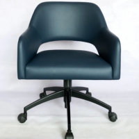 Chaise pivotante de bureau mousse PVC de haute qualité Style d'épaisseur Hospitalité moderne Application de bureau Swil 4 Vietnam Prix de fabrication